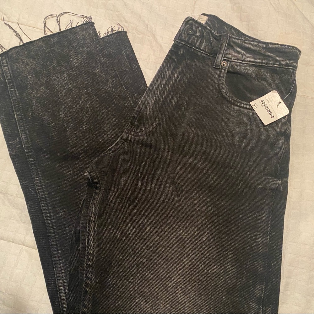 NEW with tags Free People black  vintage jeans. These jeans are super comfy.